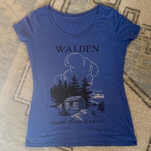 Walden by Henry David Thoreau tee